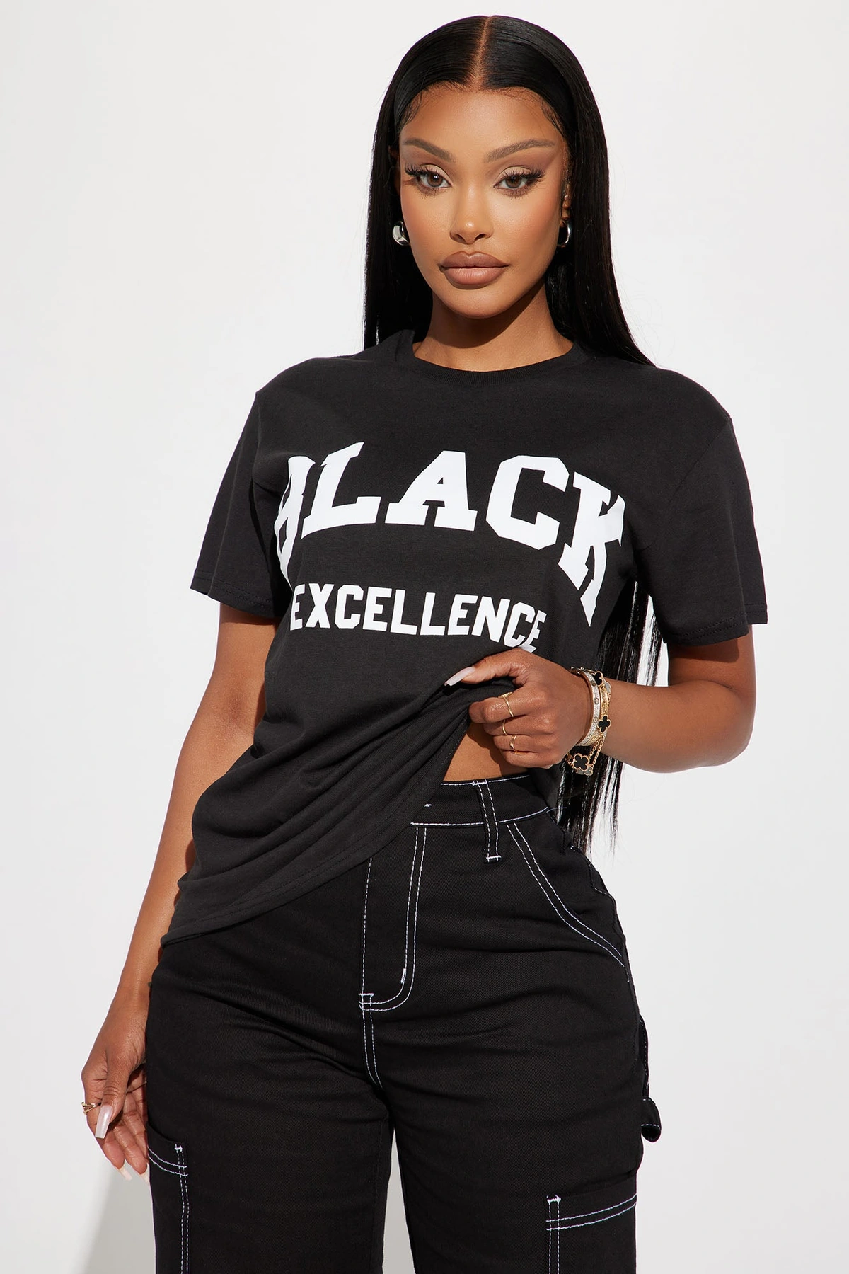 Black Excellence Tshirt - Black — Preto