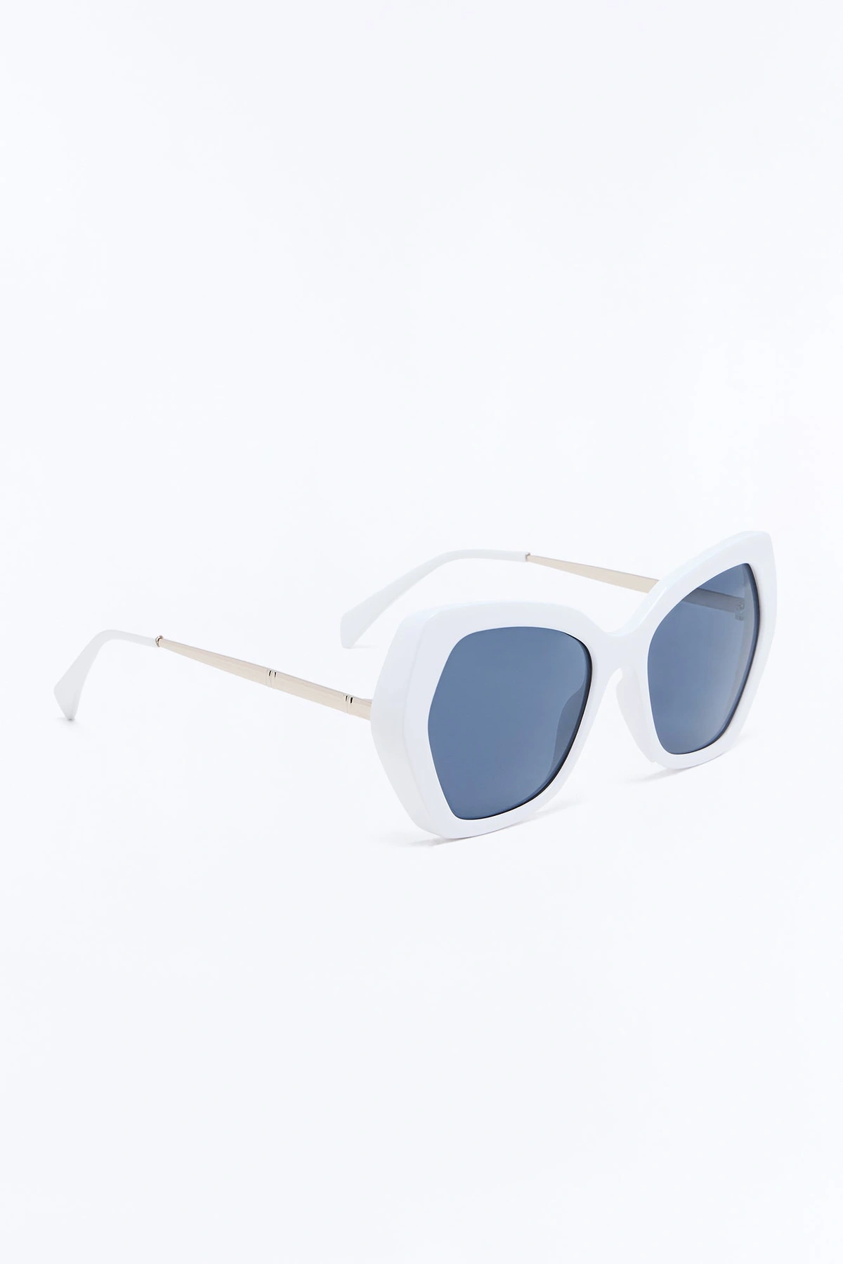Do You Miss Me Sunglasses - White — Branco