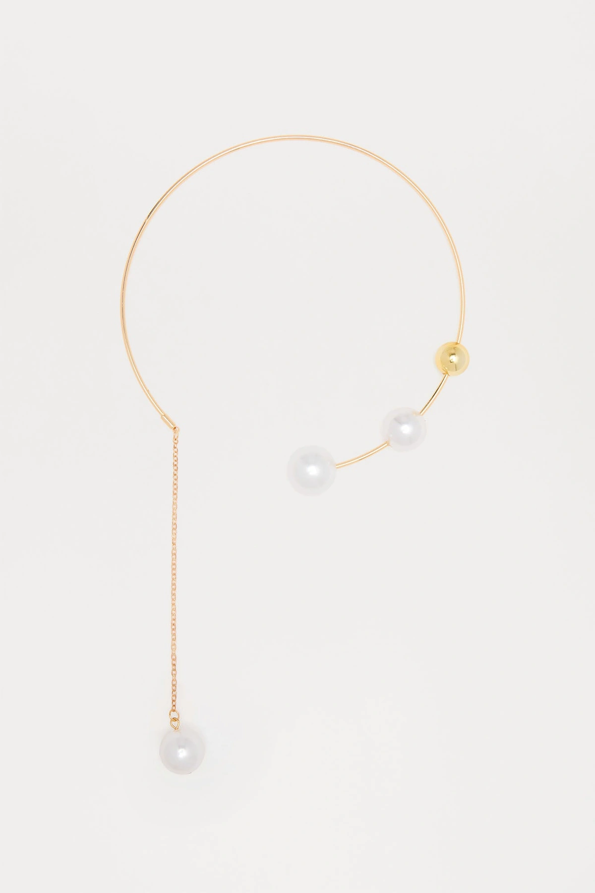 Pearl Strand Choker - Gold — Dourado
