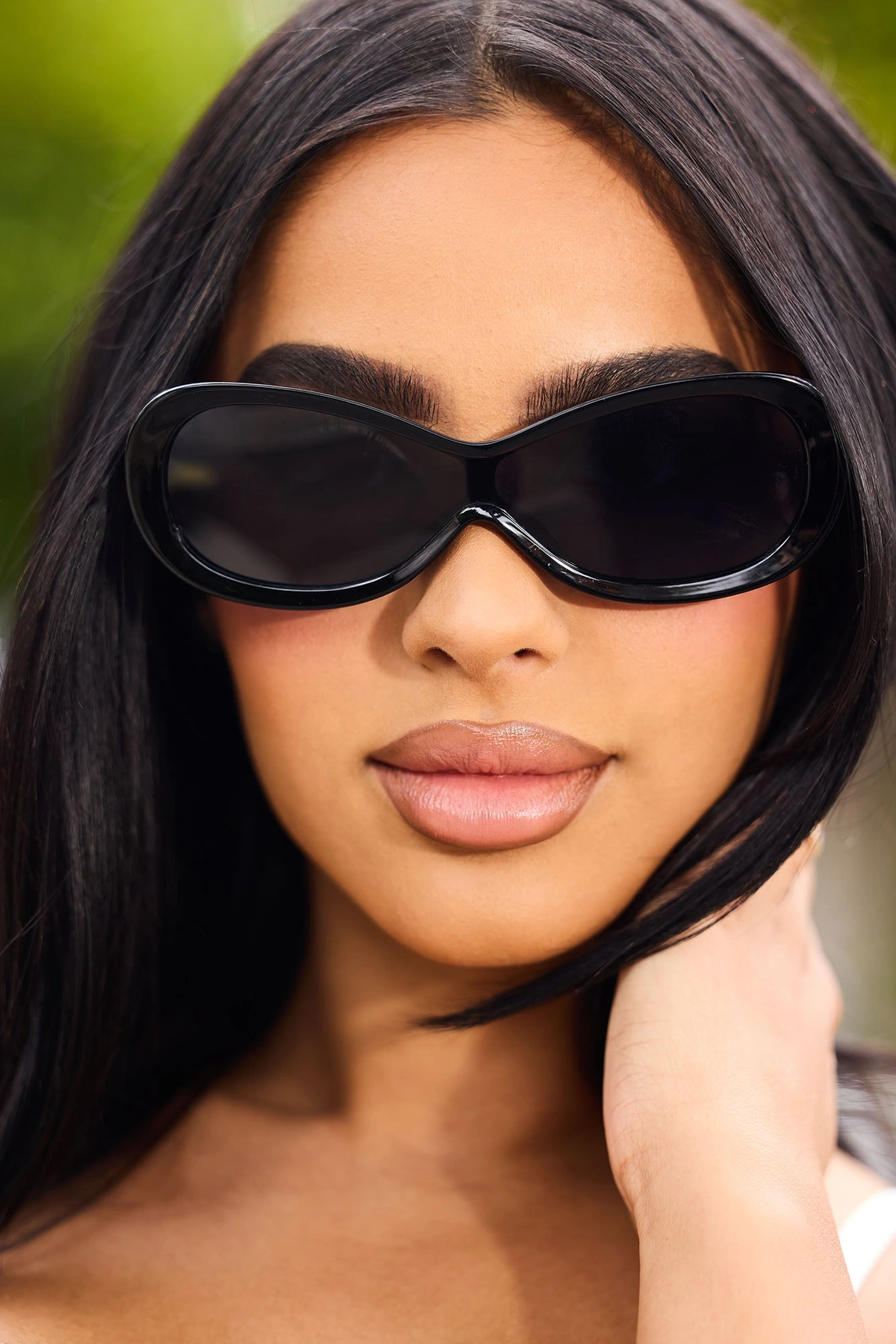 Grand Prix Sunglasses - Black — Preto