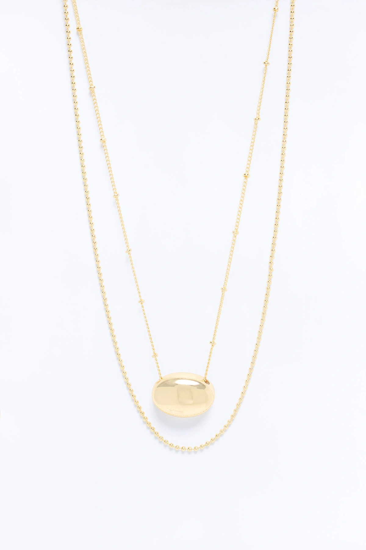 Heatwave Layered Necklace - Gold — Dourado