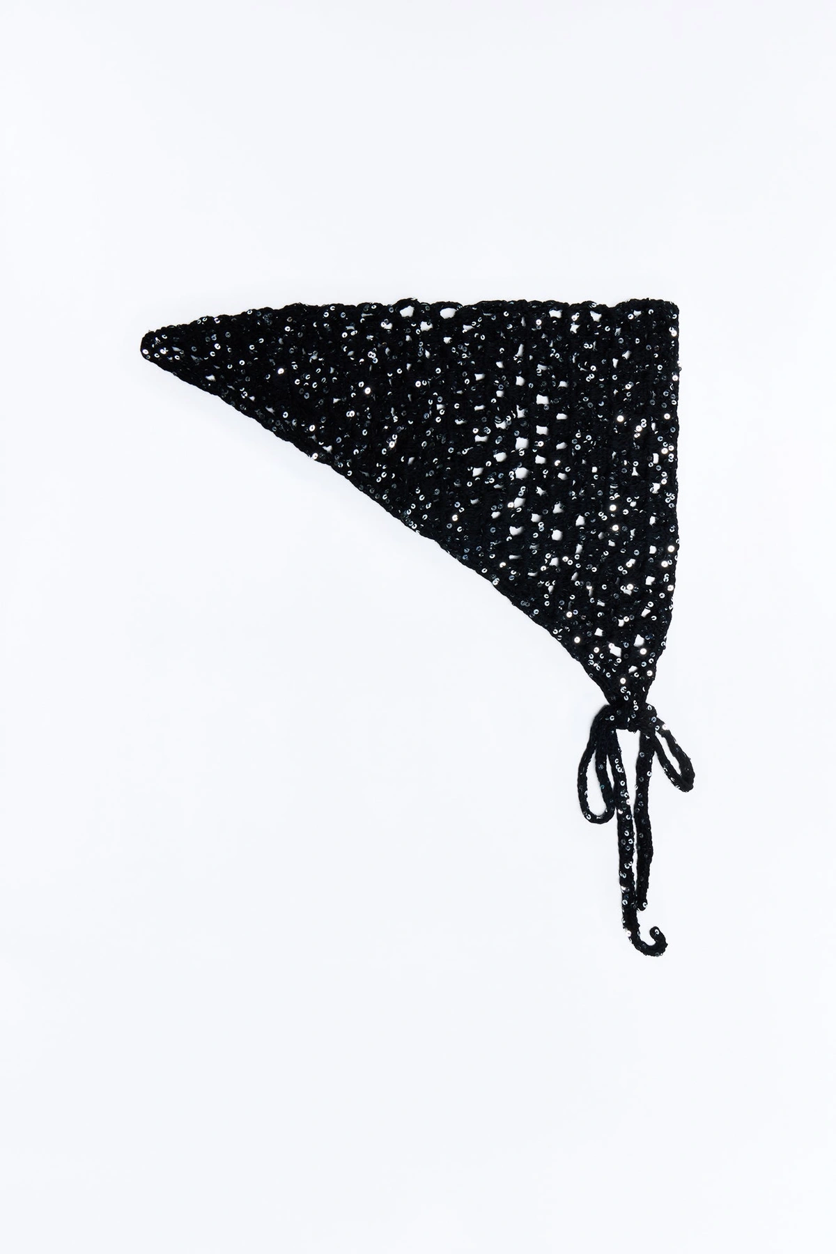Mermaid Living Head Wrap - Black — Preto